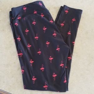 LuLaRoe Flamingo Leggings